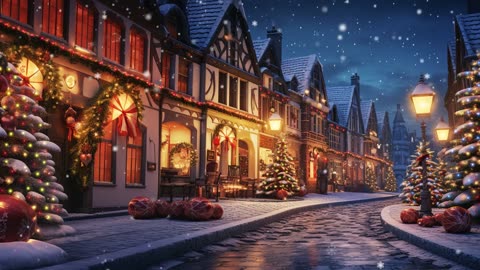 🎄 Smooth & Relaxing Christmas Music 🎅🏻 Winter Christmas Night 🎵 Top Songs All Time ❄️