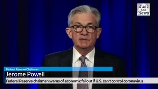 Federal Reserve chairman warns of economic fallout if U.S. can't control coronavirus