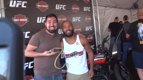 Pranking UFC Fighters With A Snake, #UFC #Pranks