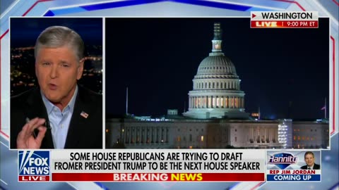 Breaking House Republicans have been calling Trump about becoming Speaker.