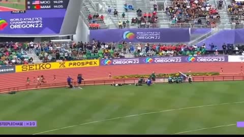 The world champion of athletics, Gega qualifies for the final of the 3000 meters steeplechase