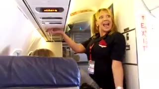 Funny Delta Flight Attendant