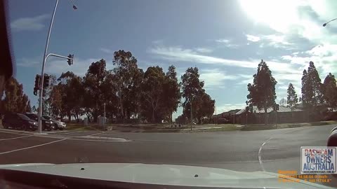 Dash Cam shows accident in 4k