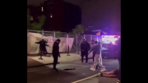 Security guards beat man outside Hush nightclub in NYC