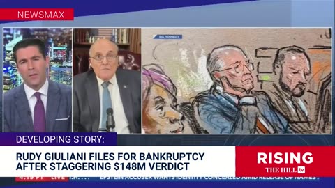 Rudy Giuliani BANKRUPT After $148MElection Poll Worker Verdict: Rising