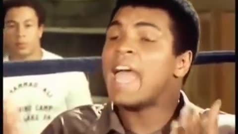 Muhammad Ali speaking on Prayer