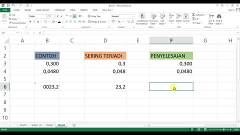 How to add a zero after a comma in Ms Excel