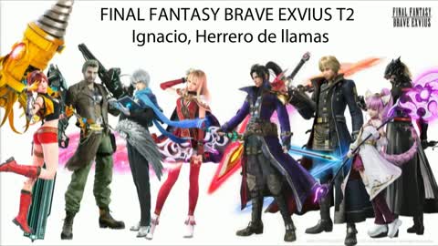 FF Brave Exvius HD Evento Historia Ignacio Herrero de llamas (Sin gameplay)