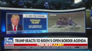 Donald Trump EVISCERATES Biden For Creating The Border Crisis