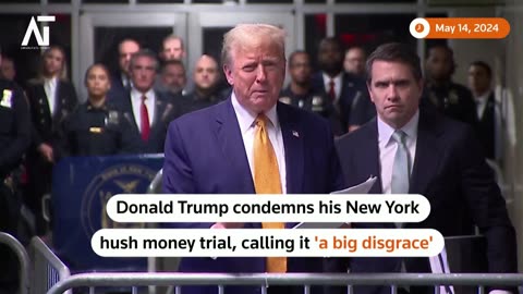 Trump Slams NY Trial as 'Disgrace' Lawyers Grill Cohen on Hush Money Testimony | Amaravati Today