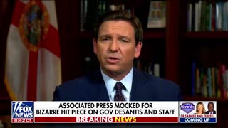DeSantis Unfazed in EPIC COMEBACK to Media's BLATANT Attempt at Smearing Him