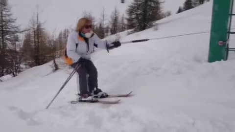 Best of Funniest Ski Lift Fails