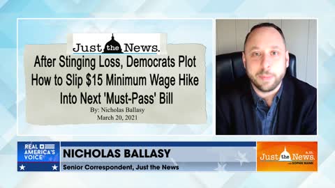 Nicholas Ballasy, Sr. Correspondent Just the News - House moves to address taxes and minimum wage