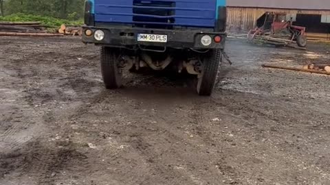 Large truck tire modification