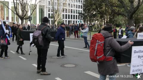 Für Frieden und Freiheit! - Frankfurt 19. 3. 2022