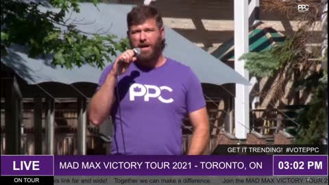 PPC at CBC (Max Bernier pre show Speech)