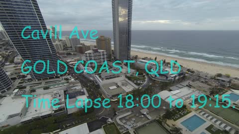 Time Lapse - Cavill Avenue, Gold Coast, QLD