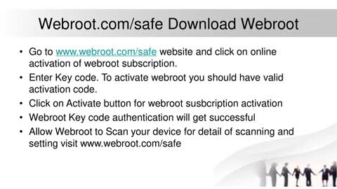 webroot safe