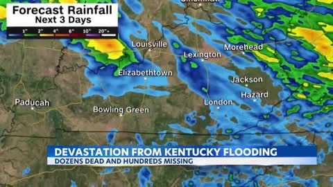 Dozens dead, hundreds missing from catastrophic flooding in Kentucky
