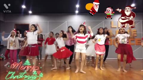 Christmas dance Christmas song 🎵