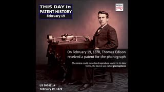Thomas Edison Phonograph Inventor Tribute - John Bowman 9th & 16th & 23rd April 2017