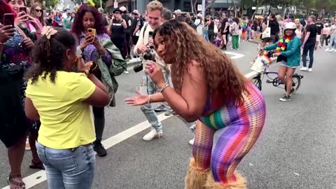 Lizzo, Cyndi Lauper join West Hollywood Pride parade