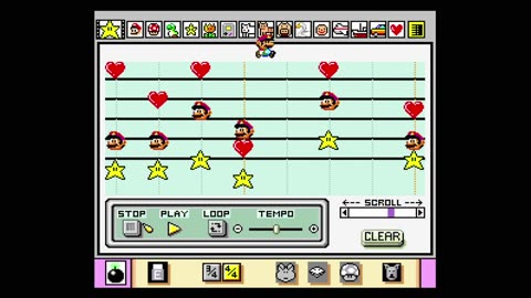 Mario Paint - Jingle Bells(Nintendo Player's Guide - Mario Paint)