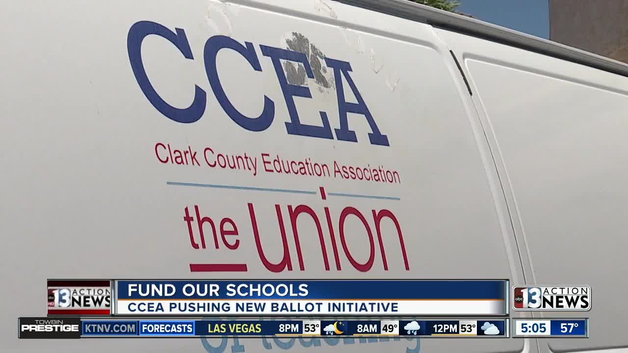 Teacher's union looks to raise taxes for Las Vegas schools