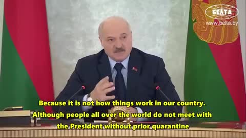 BELARUS PRESIDENT LUKASHENKO Tears the GUTS OUT OF THE ''LOCKDOWN POLITICIANS''