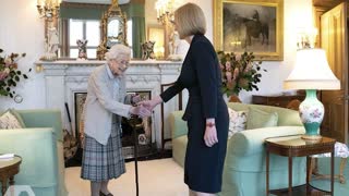 UK Prime Minister, Liz Truss, meets the queen