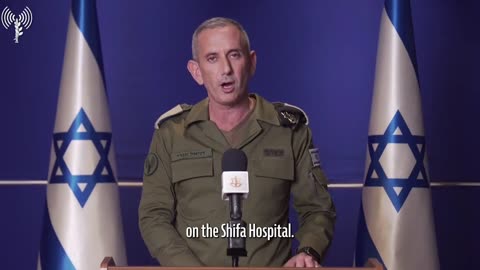 Daniel Hagari speak on the IDF's efforts to mitigate harm to the people of Gaza