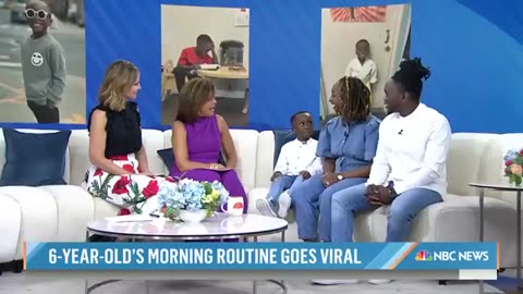 Meet the 6 year old whose morning routine is gone viral