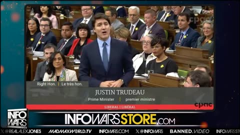 Alex Jones Responds To Justin Trudeau's Attack