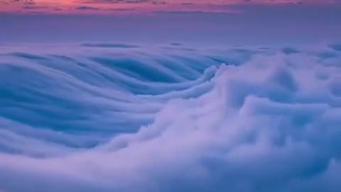 Time lapse of a cloud rift in Mount Tamalpais National Park