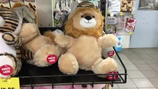 Roaring Lion Plush Toy