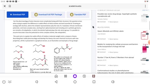 Esters, ultralight new opioid substances