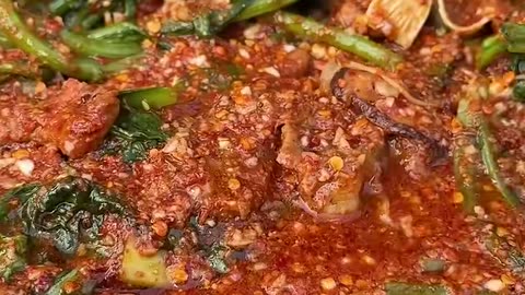 Mukbang Super Spicy Jumbo Portion Ramen