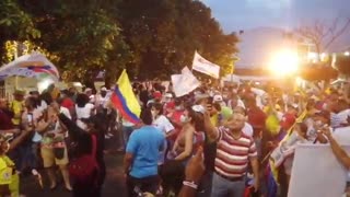 Cartageneros celebran victoria de Gustavo Petro