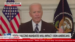 Conservative Daily Shorts: A Message From Biden About the Vaccines w Robert & Joe