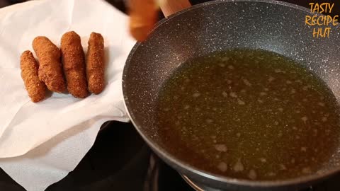 Crunchy Egg Fingers ! Easy tea time snacks with less ingredients