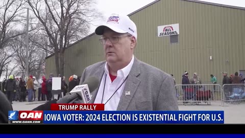 Iowa Voter: 2024 Election Is Existential Fight For U.S.