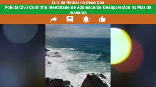 Isenção em Concursos para Mães Solo, Corpo de Desaparecido no Mar de Ipanema é Encontrado e mais