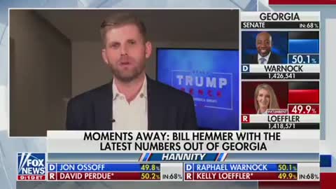 Eric Trump Has a Message for Republicans If They Want to Stay in Office