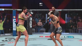 EA Sports UFC 5 Ketlen Vieira Vs Amanda Lemos