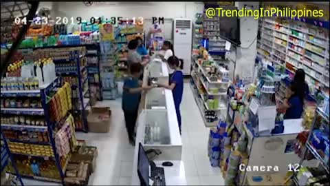 Philippines struck by 6.1 Magnitude Earthquake (CAUGHT ON CAMERA)
