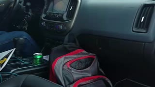 Dad tries to leave without son!