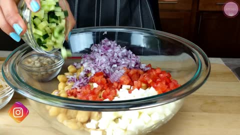 High Protein Salad | प्रोटीन सलाद | Weight Loss Recipe | Chickpea Salad