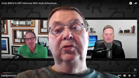 XRP vs. Gold! Andy Schectman & Zach Rector talk review by Saintjerome, Secret: Andy has XRP! 5-25-24