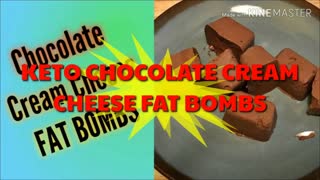 Keto Recipes - Chocolate Cream Cheese Bombs