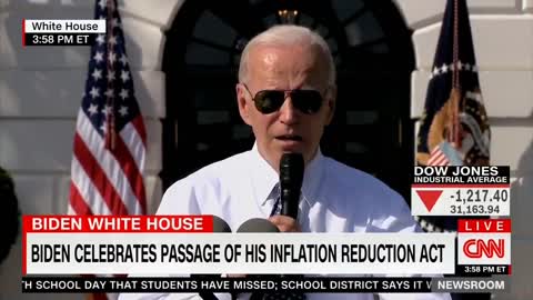 Biden Is HUMILIATED By CNN As The Stock Market Crashes During Celebratory Speech